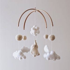 Mobile nursery elephant